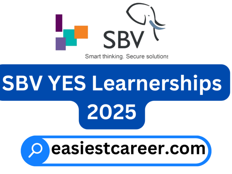 SBV YES Learnerships 2025|Applying for the YES Internship Programme