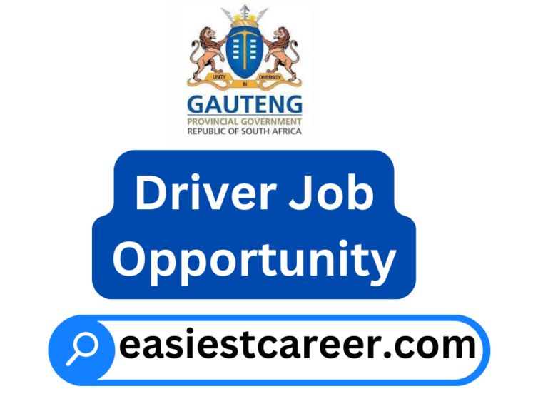 Provincial Administration: Driver Vacancy (Ref. No: CSL14/2025) – Apply Now!