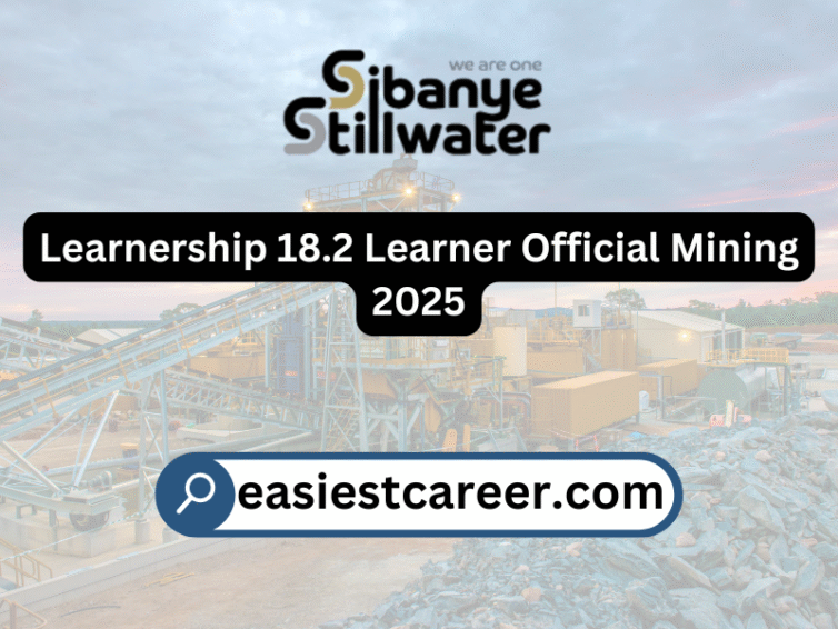 Learnership 18.2 Learner Official Mining 2025 – Sibanye-Stillwater Gold West Wits